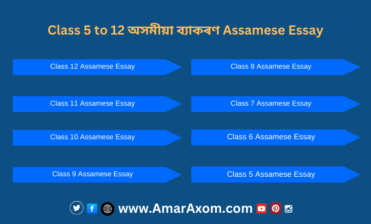[Latest 150+] অসমীয়া ৰচনা Essay In Assamese for HSLCHS