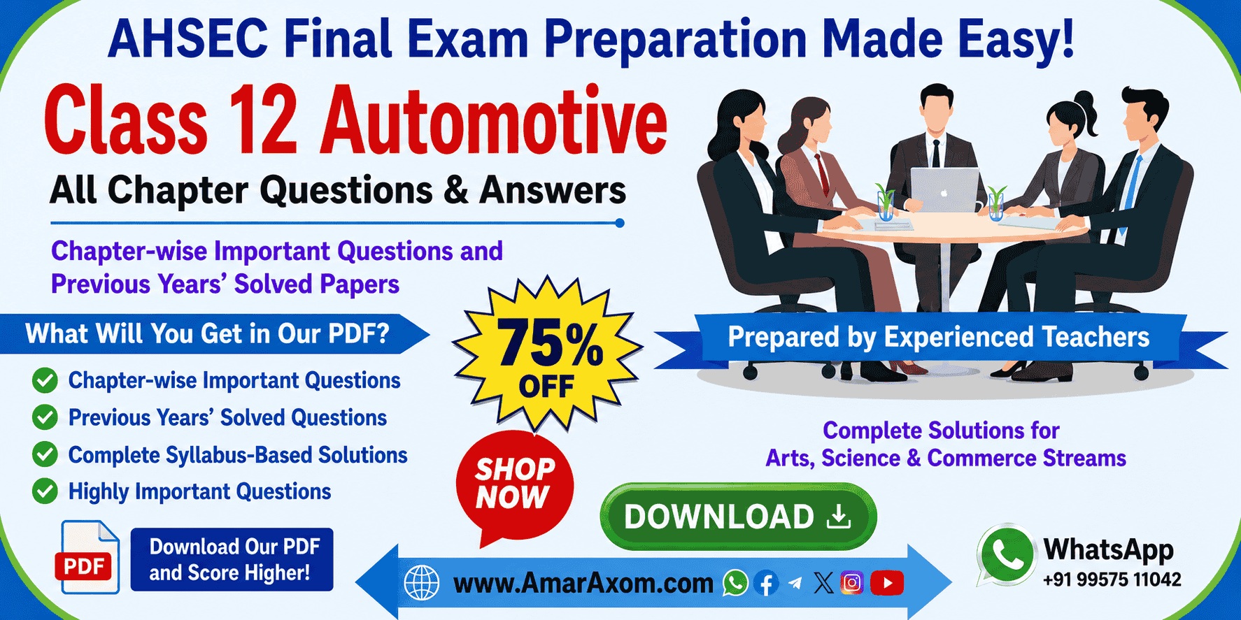 AHSEC Class 12 Automotive Question Answer Solutions AHSEC Class 12 Automotive Question Answer Solutions